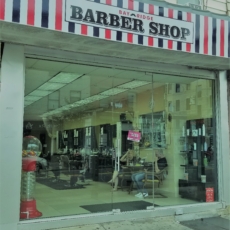 Storefront Glass Installation at a Barber Shop