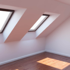 Custom Glass Skylights in a Home